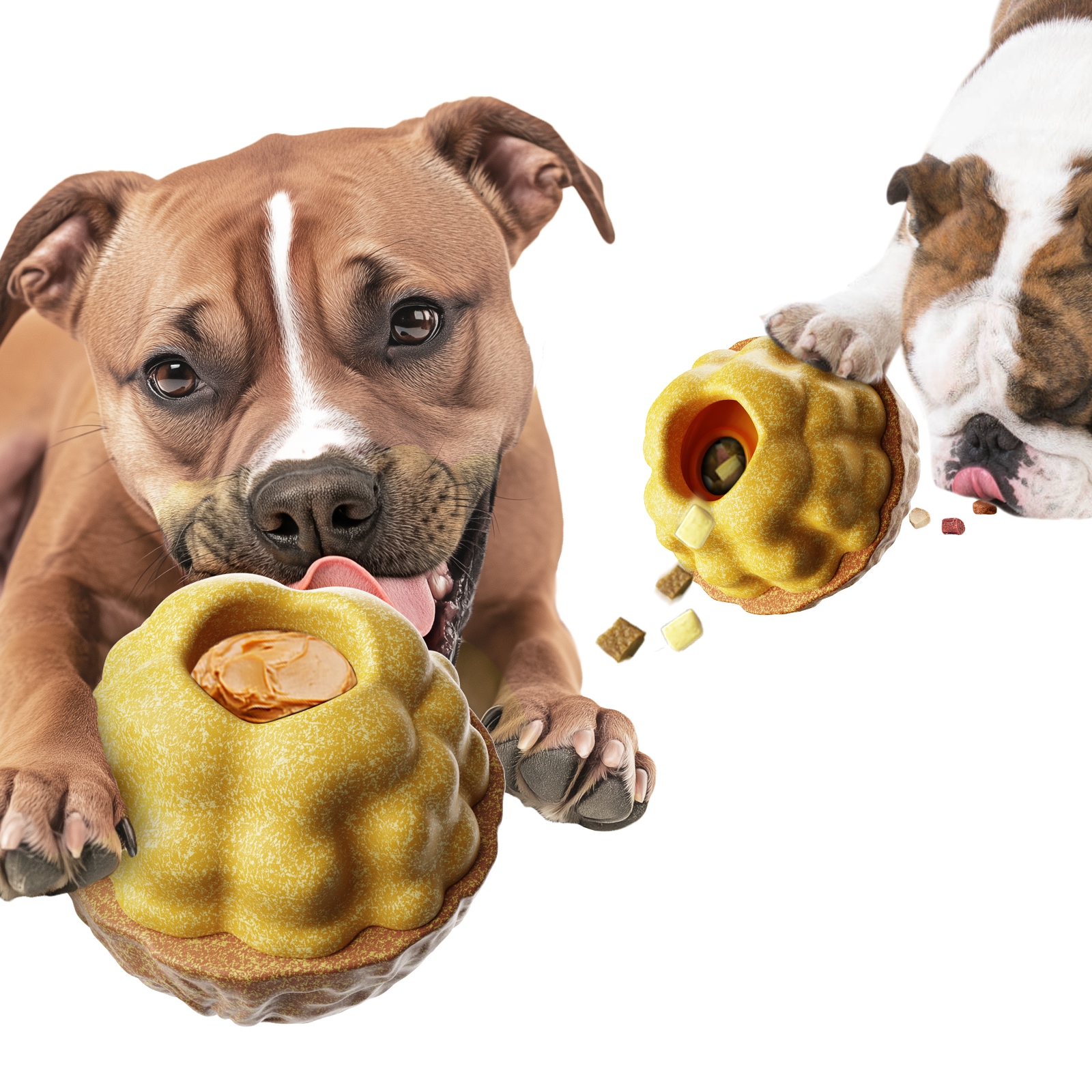 KADTC WALNUT MULTI-FUNCTIONAL DOG ENRICHMENT TOY