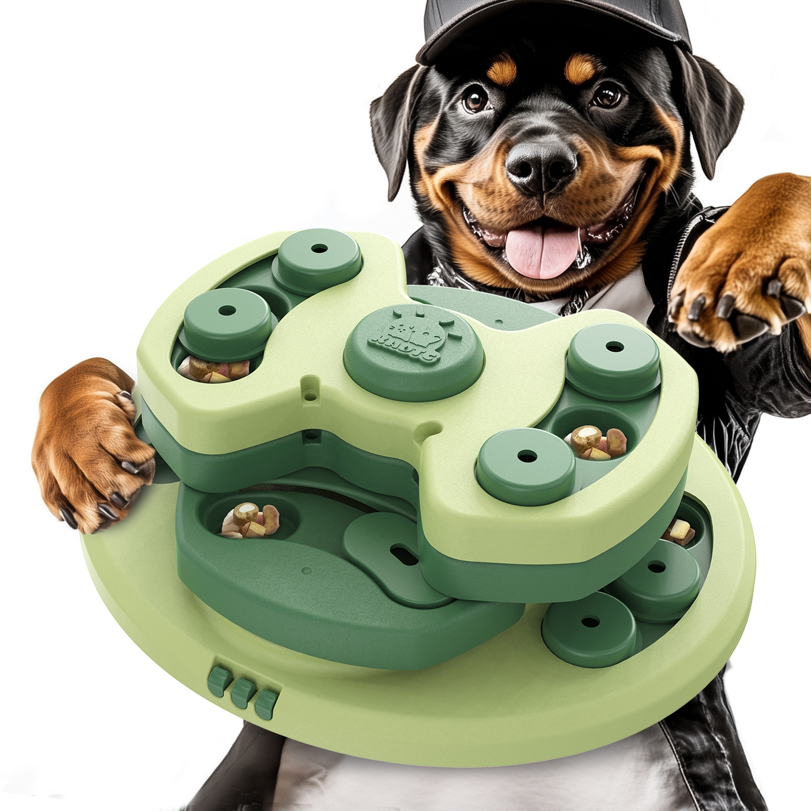 KADTC TORNADO DOG PUZZLE TOY LEVEL 3 IN 1